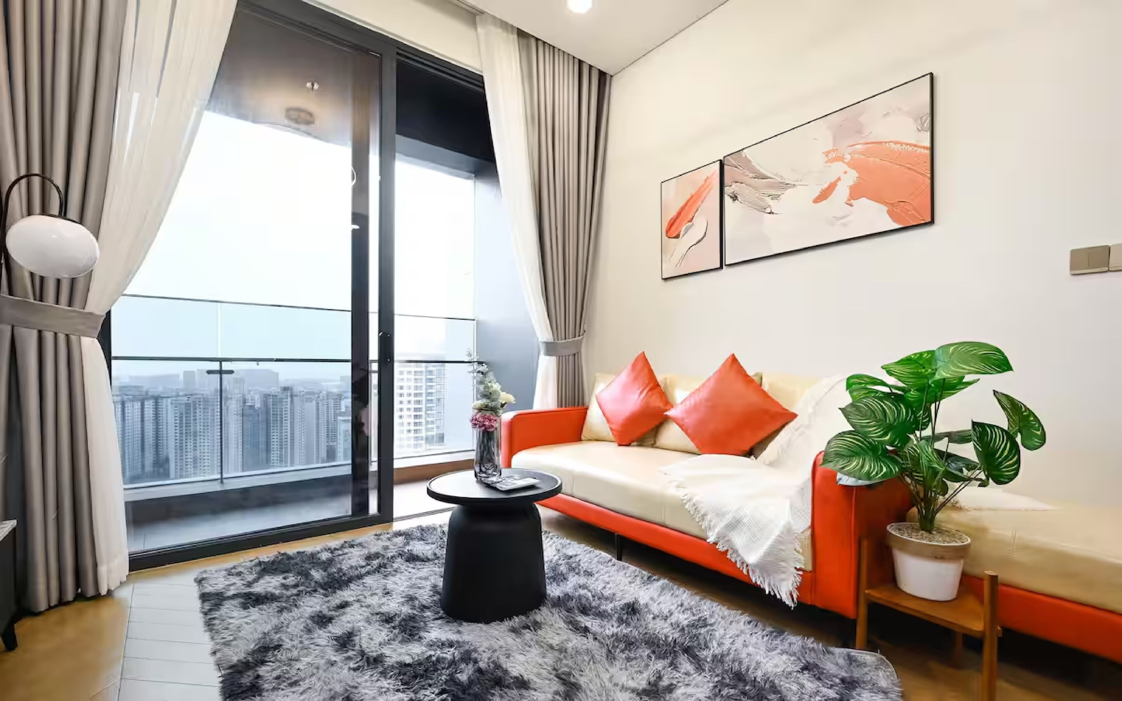 Presidential Suite, 2 Bedrooms, Club lounge access, City View | Balcony view