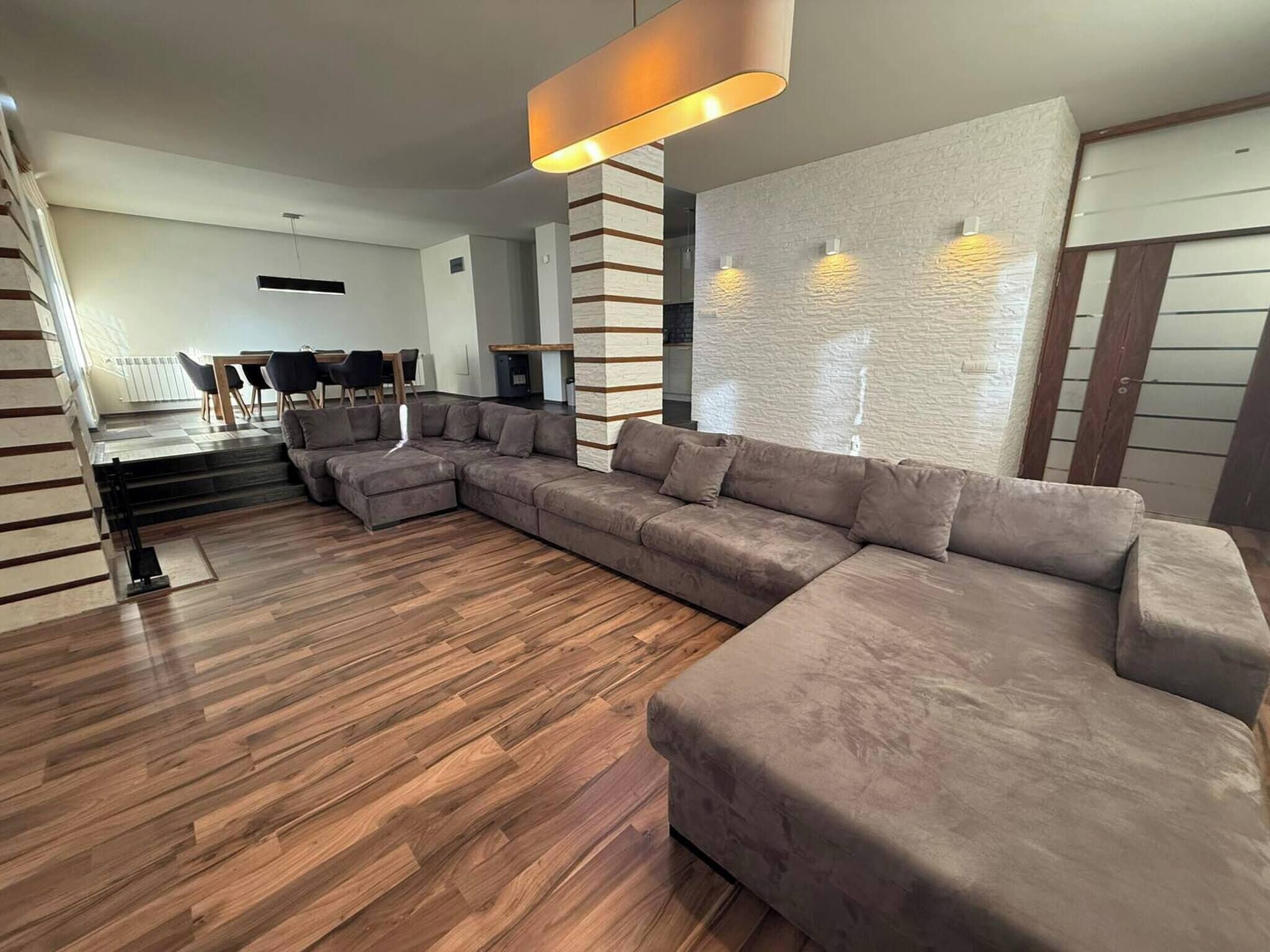 Ferienhaus, 4 Schlafzimmer, Kamin | Wohnbereich