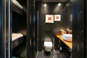 Shower, hair dryer