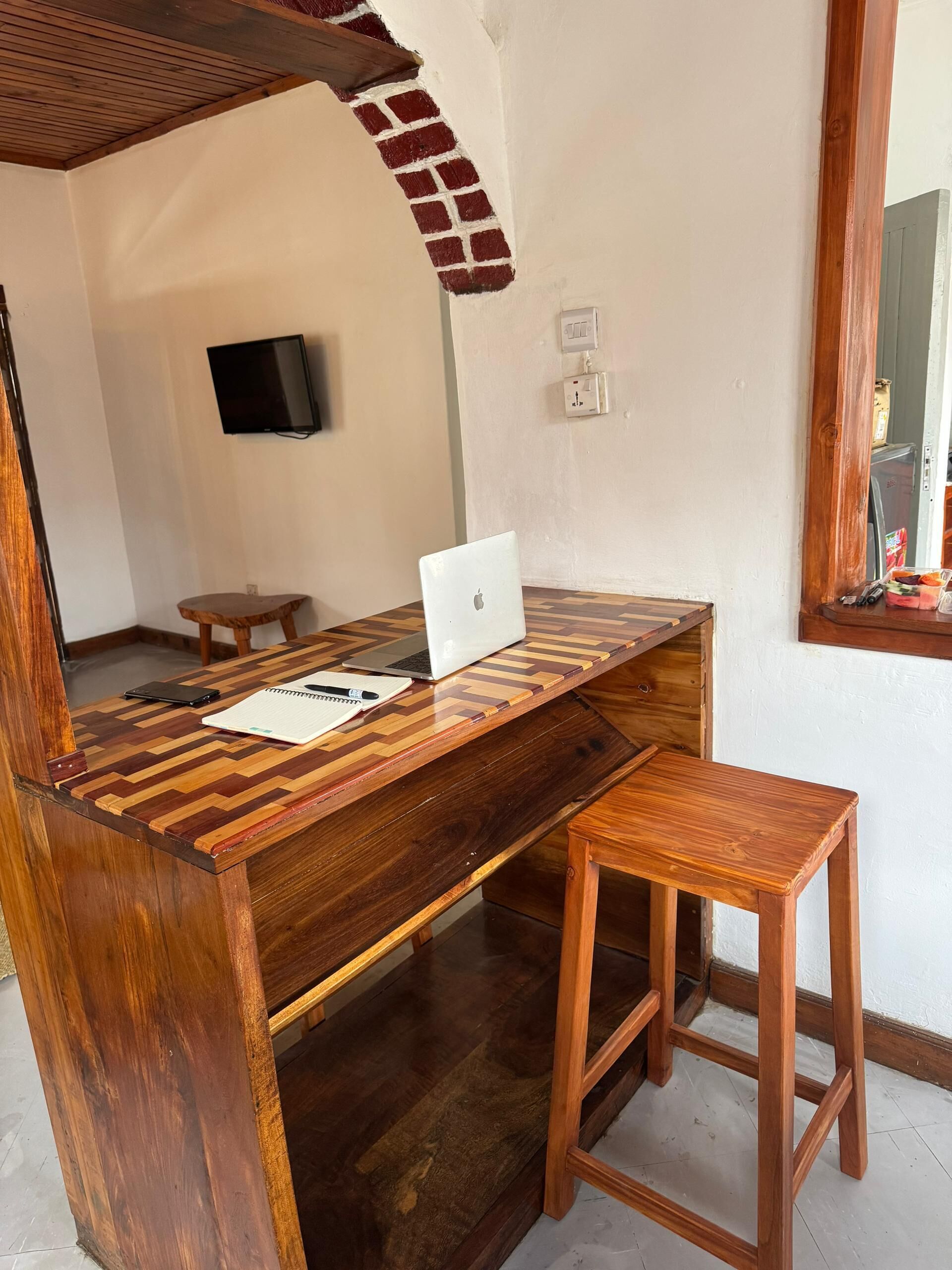 Free daily self-service breakfast 