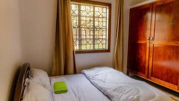 Appartement Familial, balcon, vue jardin