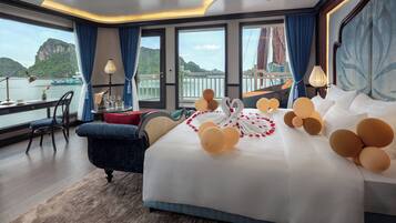 Luksussuite, balkong, havutsikt | Utsikt fra rommet