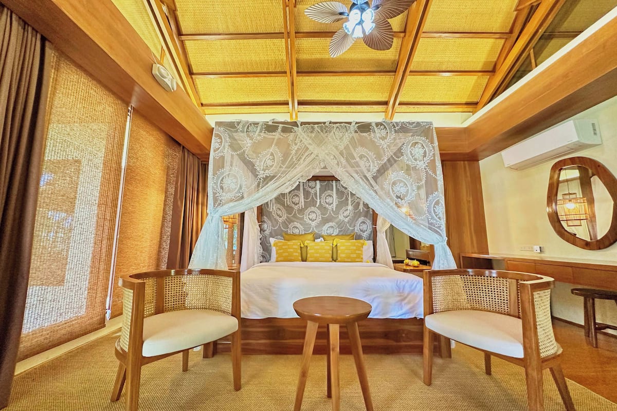 King Room | Öryggishólf í herbergi, skrifborð, rúmföt