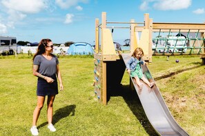 House, 4 Bedrooms, Balcony, Garden View | Children's area - Dog Friendly Holiday Home in Newquay Cornwall (St. Columb Major)