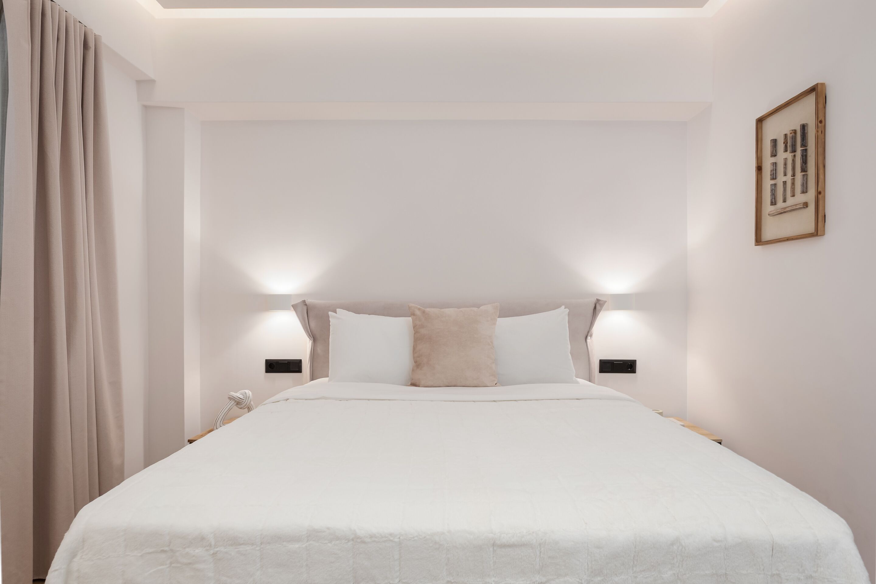 1 bedroom, iron/ironing board, travel crib, free WiFi