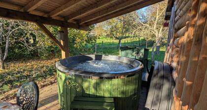 Two adjoining ecological chalets, sleeps 9, with Jacuzzi spa, Vosges mountains