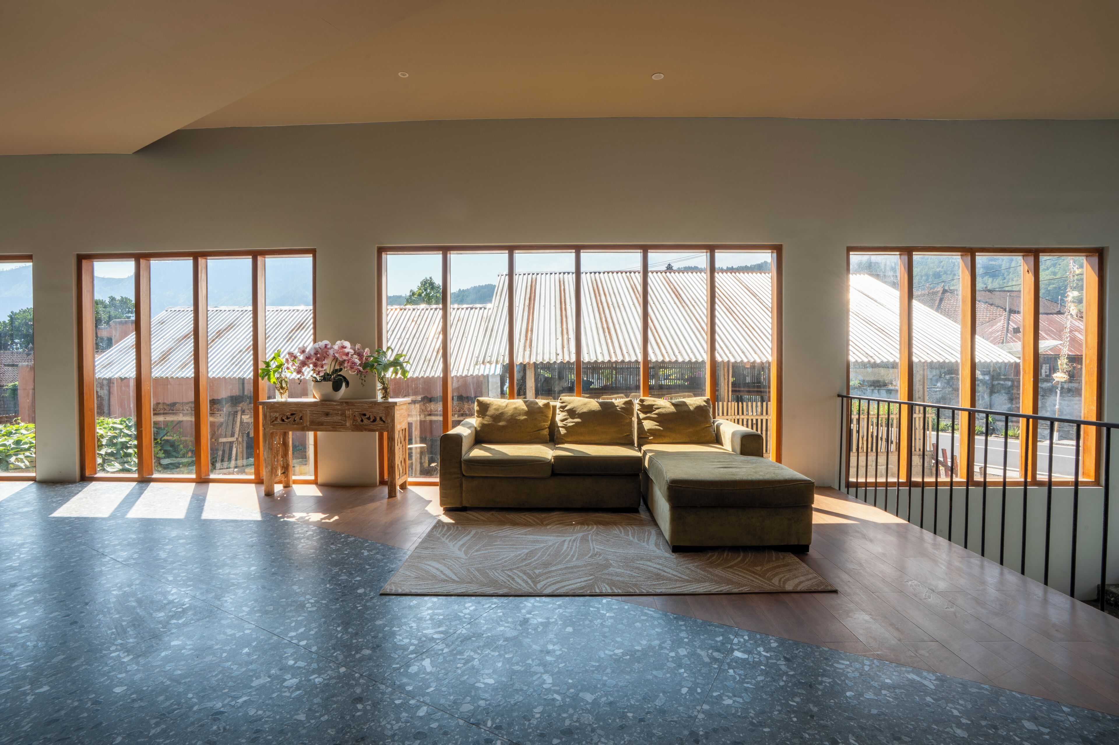 Sitteområde i lobbyen