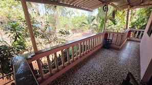 Basic Double Room, Balcony | Balcony - Vailankani guest house (Canacona)