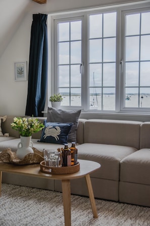 Smart TV - With views like these, your binoculars can stay at home. (Bawdsey)