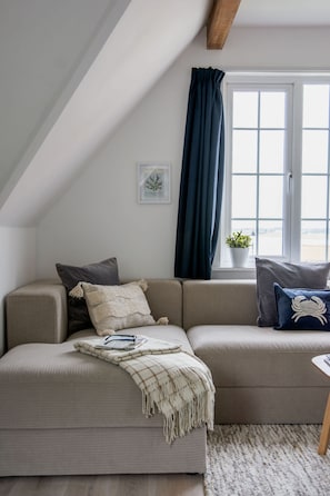Smart TV - With views like these, your binoculars can stay at home. (Bawdsey)