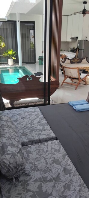 Villa, 1 Schlafzimmer, barrierefrei, Raucher | 1 Schlafzimmer