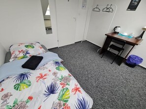 Desk, iron/ironing board, free WiFi