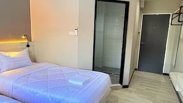 Standaard Twin kamer, uitzicht op de stad | Gratis wifi