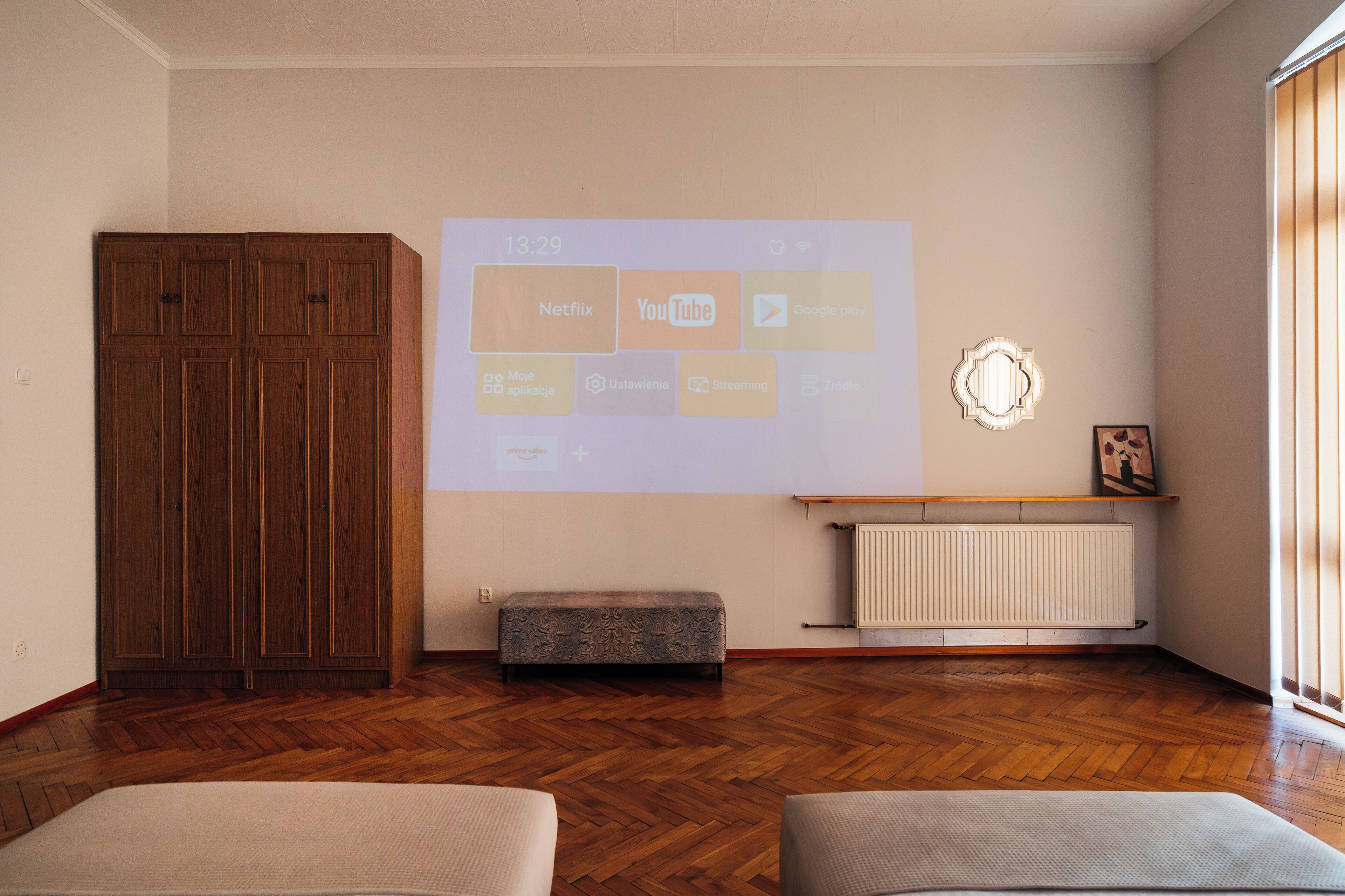 Apartment, Balkon, Stadtblick