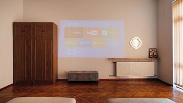 Apartment, Balkon, Stadtblick