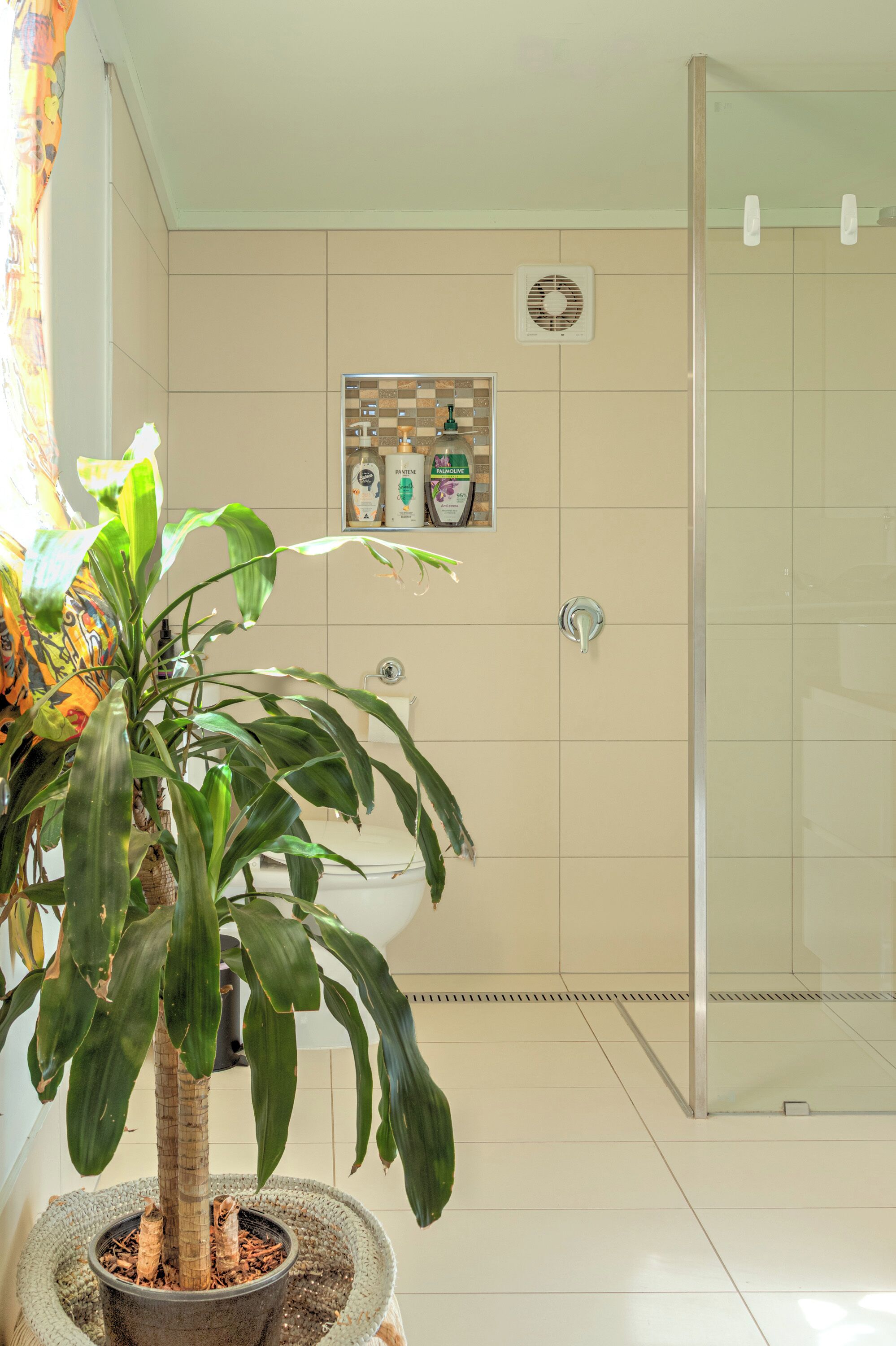 Towels, soap, toilet paper