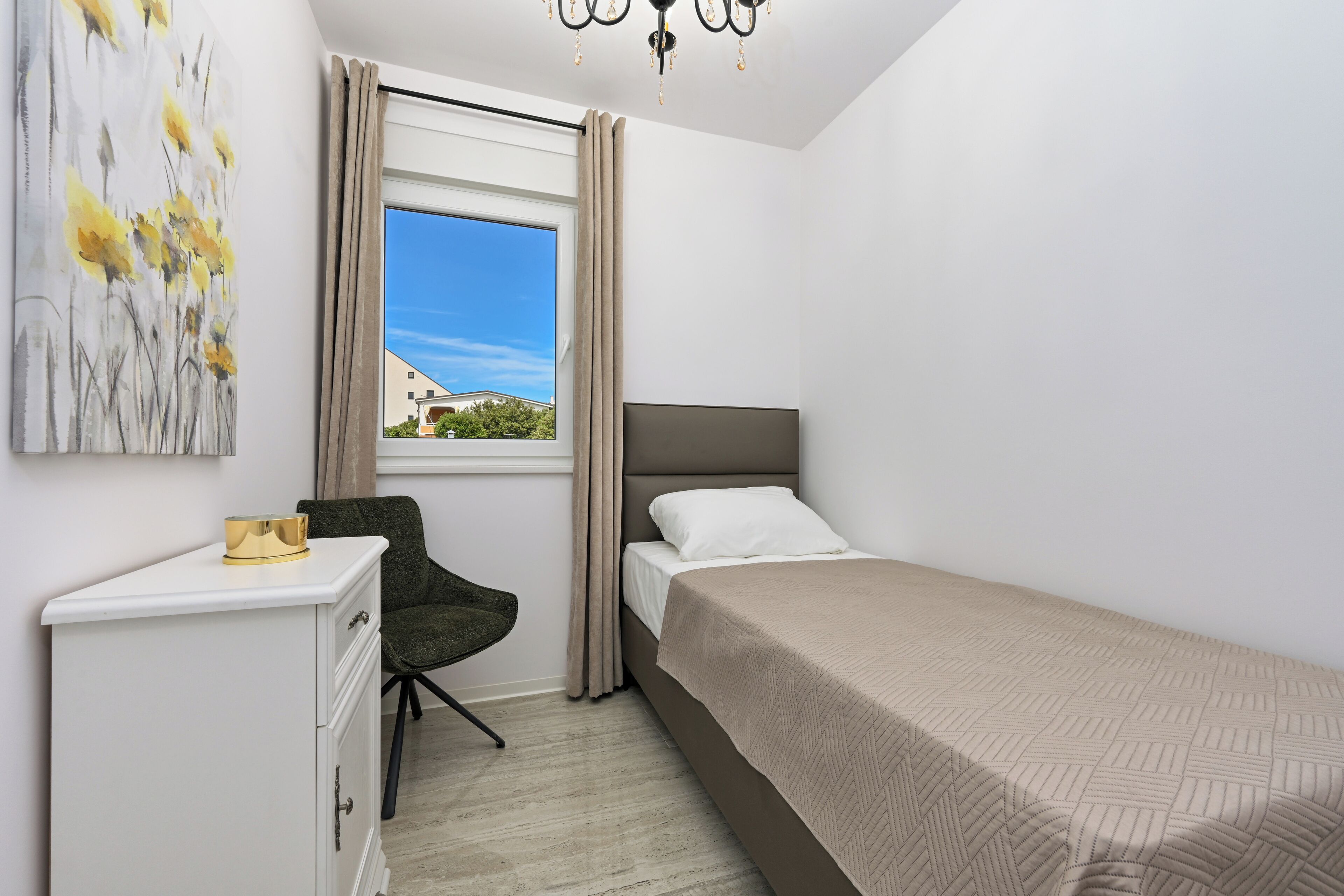 Deluxe-Apartment, Balkon, eingeschränkter Meerblick