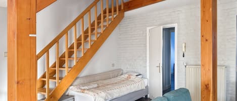 Apartment, 1 Bedroom, Balcony | Living room