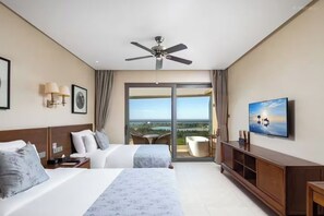 ห้องซูพีเรียดับเบิล, ระเบียง, วิวทะเล | Wi-Fi ฟรี