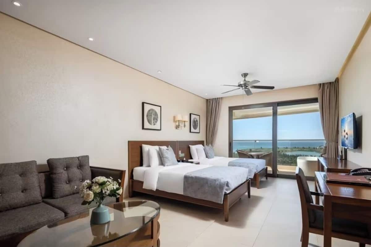 Chambre Double Supérieure, balcon, vue océan | Wi-Fi gratuit