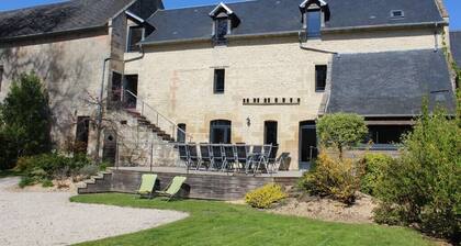 My family home, 18th century barn, garden