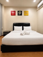 Deluxe Double Room, Non Smoking, No Windows | Down comforters, desk, laptop workspace, iron/ironing board (on request)