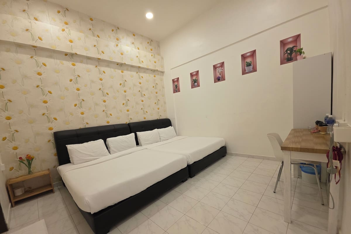 Family Room | Down duvets, individually decorated, individually furnished, desk