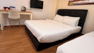 Deluxe Triple Room | Gebar bulu kapas, dihias secara berasingan