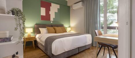 1 Schlafzimmer, kostenloses WLAN, Bettwäsche