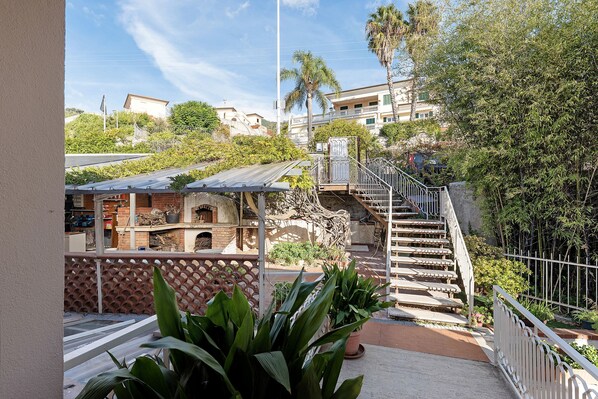 Overnattingsstedets uteområder