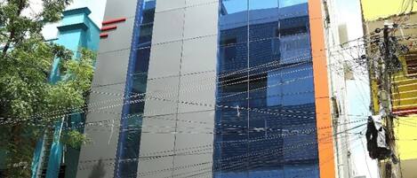 Fachada de la propiedad