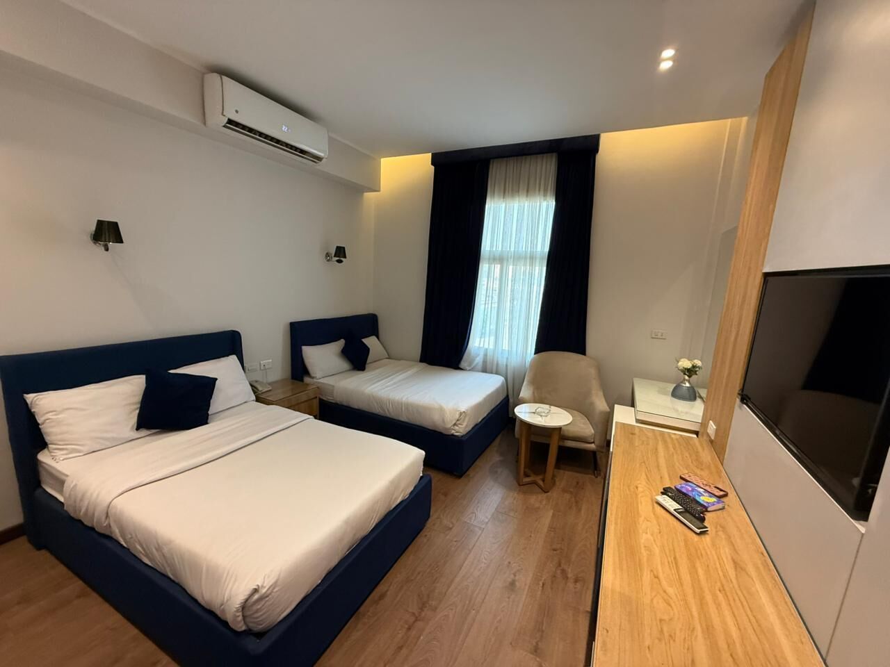 Standard Double or Twin Room, Garden View | In-room safe, blackout curtains, free WiFi
