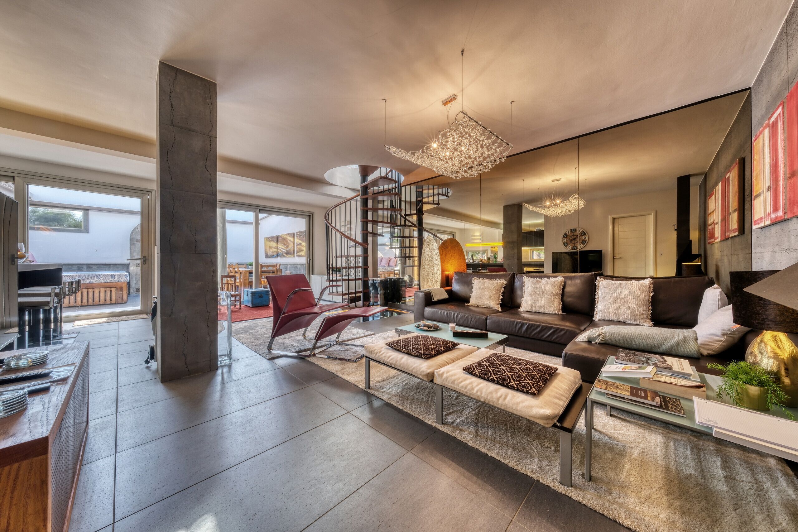 تلفزيون، مدفأة