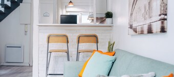 Dieppe:comfort &charm 300m from the beach, train station&old port, ideal for family&Pro