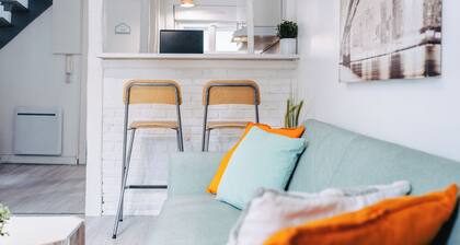 Dieppe:comfort &charm 300m from the beach, train station&old port, ideal for family&Pro