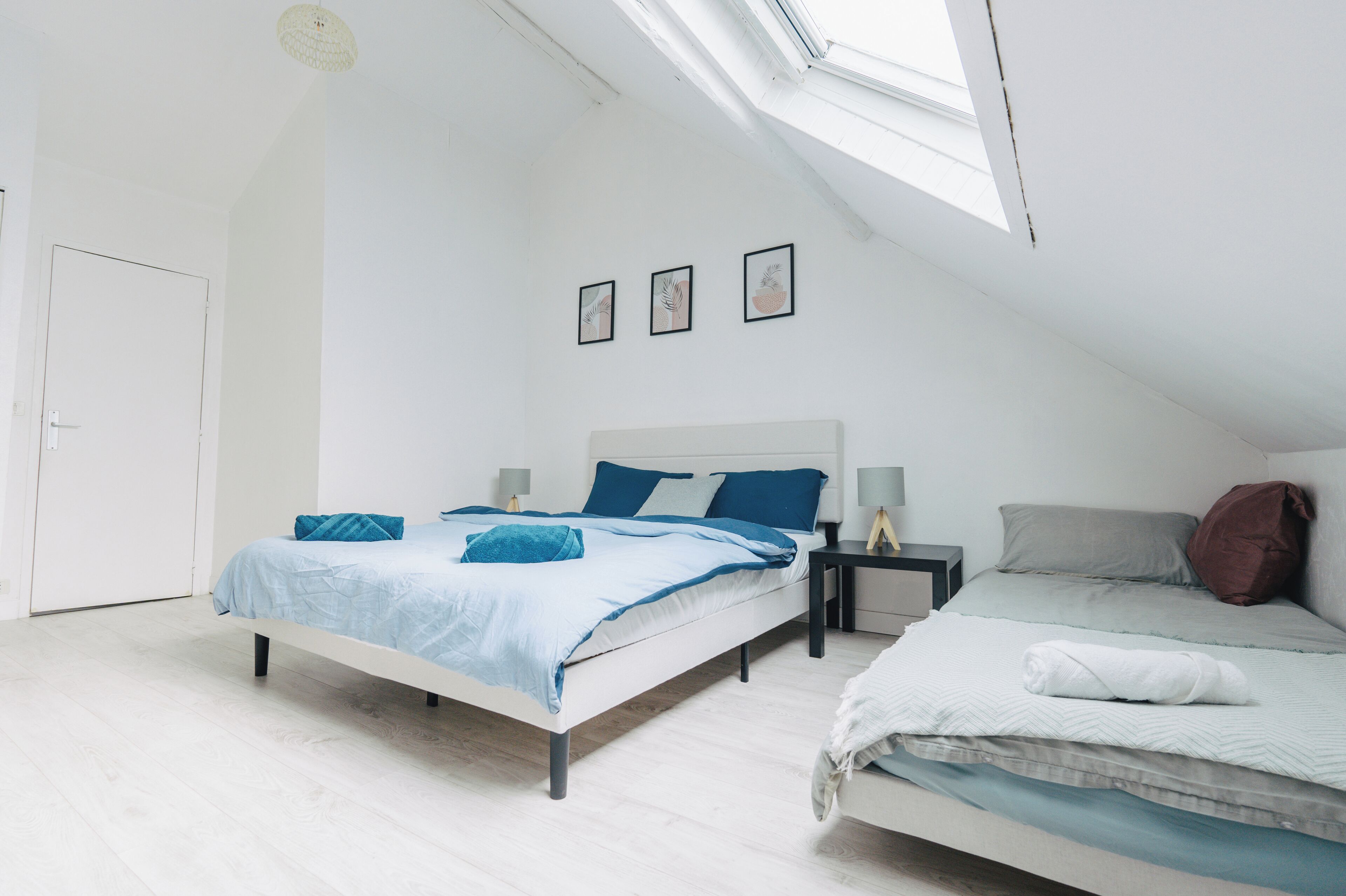 1 chambre, fer et planche à repasser, Wi-Fi, draps fournis