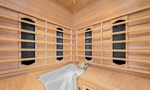 Sauna - Albatros - Sea view, infrared cabin, beach chair, private parking, terrace (Olpenitz)