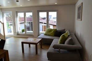 TV, DVD player, stereo