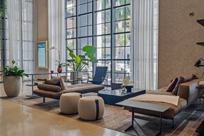 Apartamento, 3 quartos, acessível, sacada | Área de estar