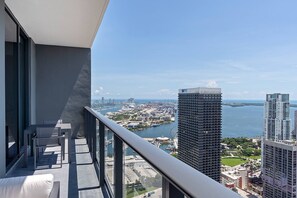 Apartment, 1 Bedroom, Accessible, Balcony | Balcony - Penthouse 1BR Breathtaking City & Water Views (Miami)