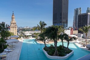 Apartment, 1 Bedroom, Accessible, Balcony | Pool - Penthouse 1BR Breathtaking City & Water Views (Miami)