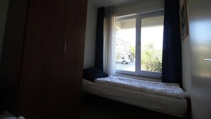 2 makuuhuonetta, vauvan matkasänky, ilmainen Wi-Fi