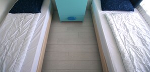 2 Schlafzimmer, Reisekinderbett, kostenloses WLAN