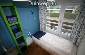 2 Schlafzimmer, Reisekinderbett, kostenloses WLAN