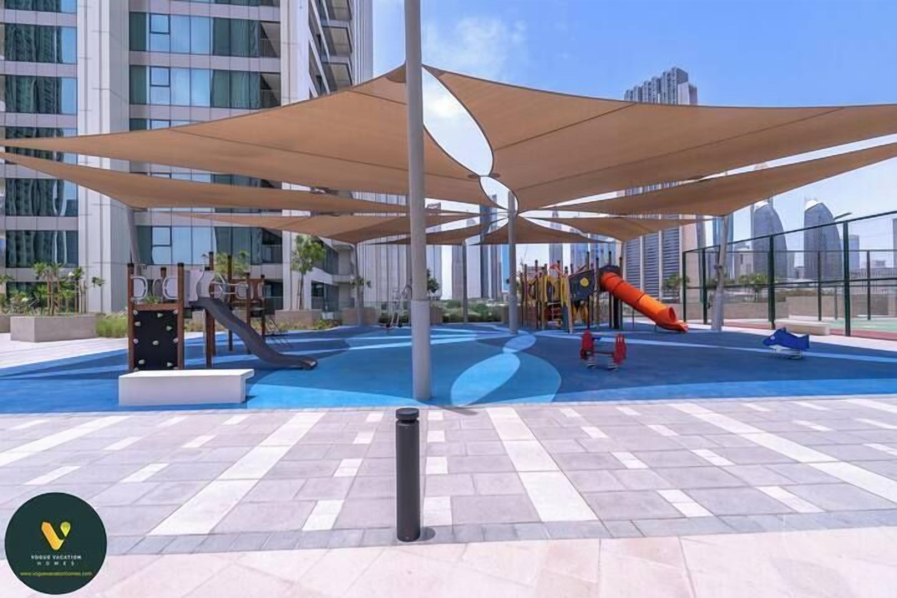 Zona de juegos infantil al aire libre