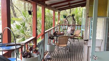 Ferienhütte, 1 Schlafzimmer, Raucher, Balkon | Balkon