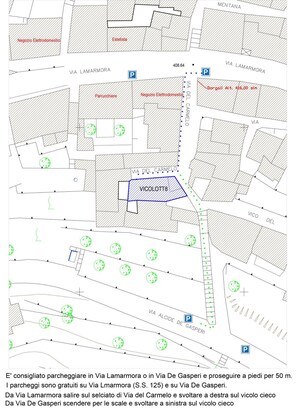 Kaart van accommodatie