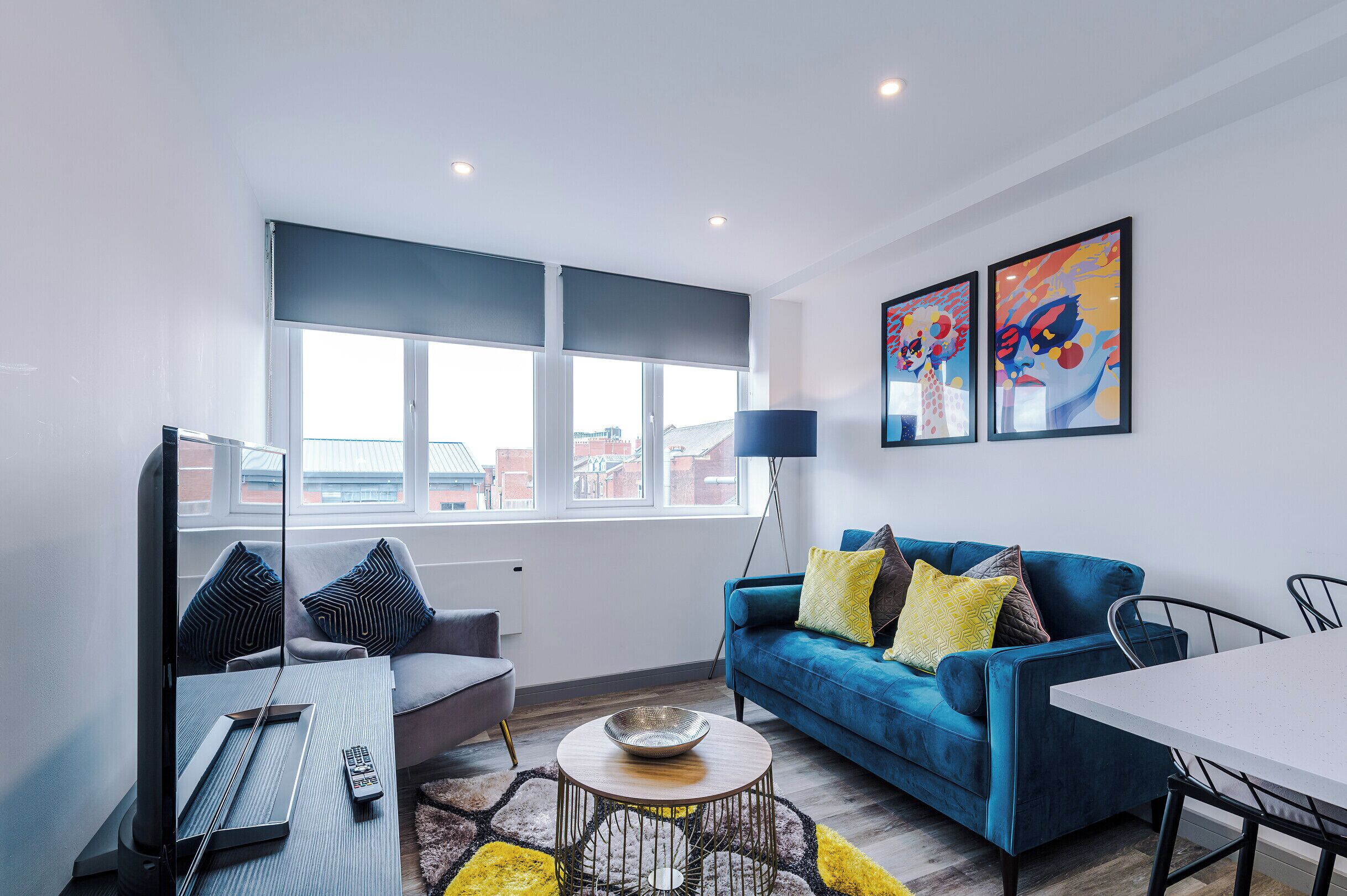 Perhehuoneisto, 2 makuuhuonetta, tupakointi kielletty | Oleskelualue | Taulutelevisio