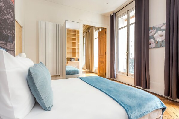 公寓 | 低過敏寢具、舒適加層、獨特裝潢、布置獨特