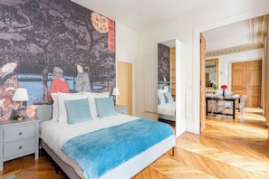 Appartement | Hypoallergeen beddengoed, pillowtop-bedden, individueel gedecoreerd